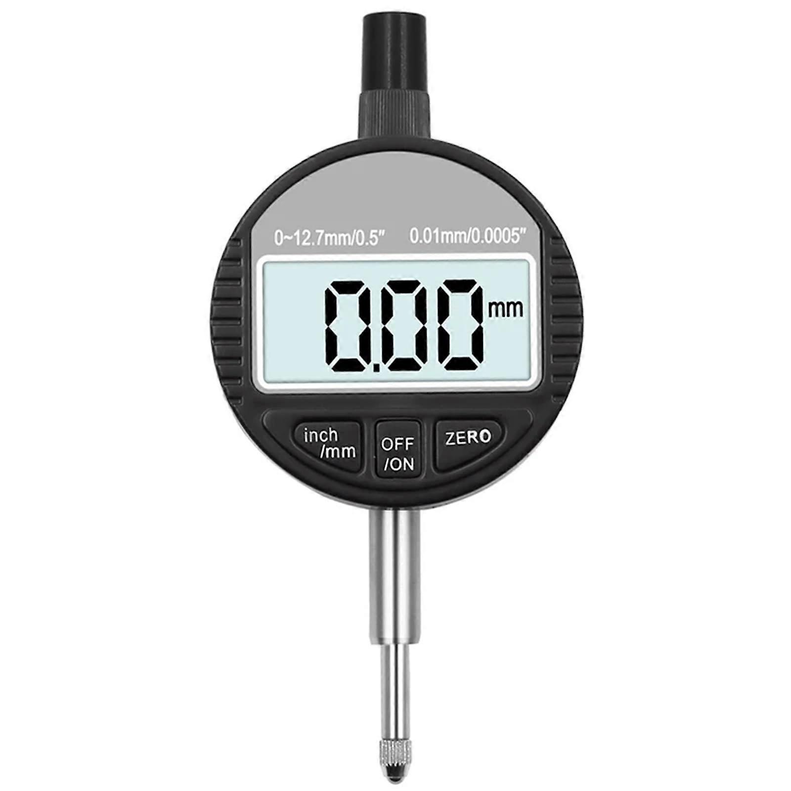 IP54 Waterproof Digital Dial Indicator 012.7mm  Precision Gauge 0.01mm Resolution with Data Hold