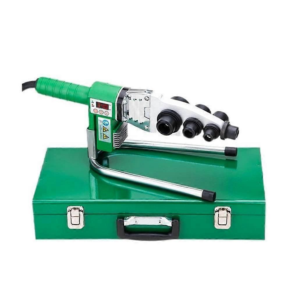 Plastic Pipe Welding Tool 110V Adjustable Temperature Socket Fusion Welder Kit with Multiple Dies