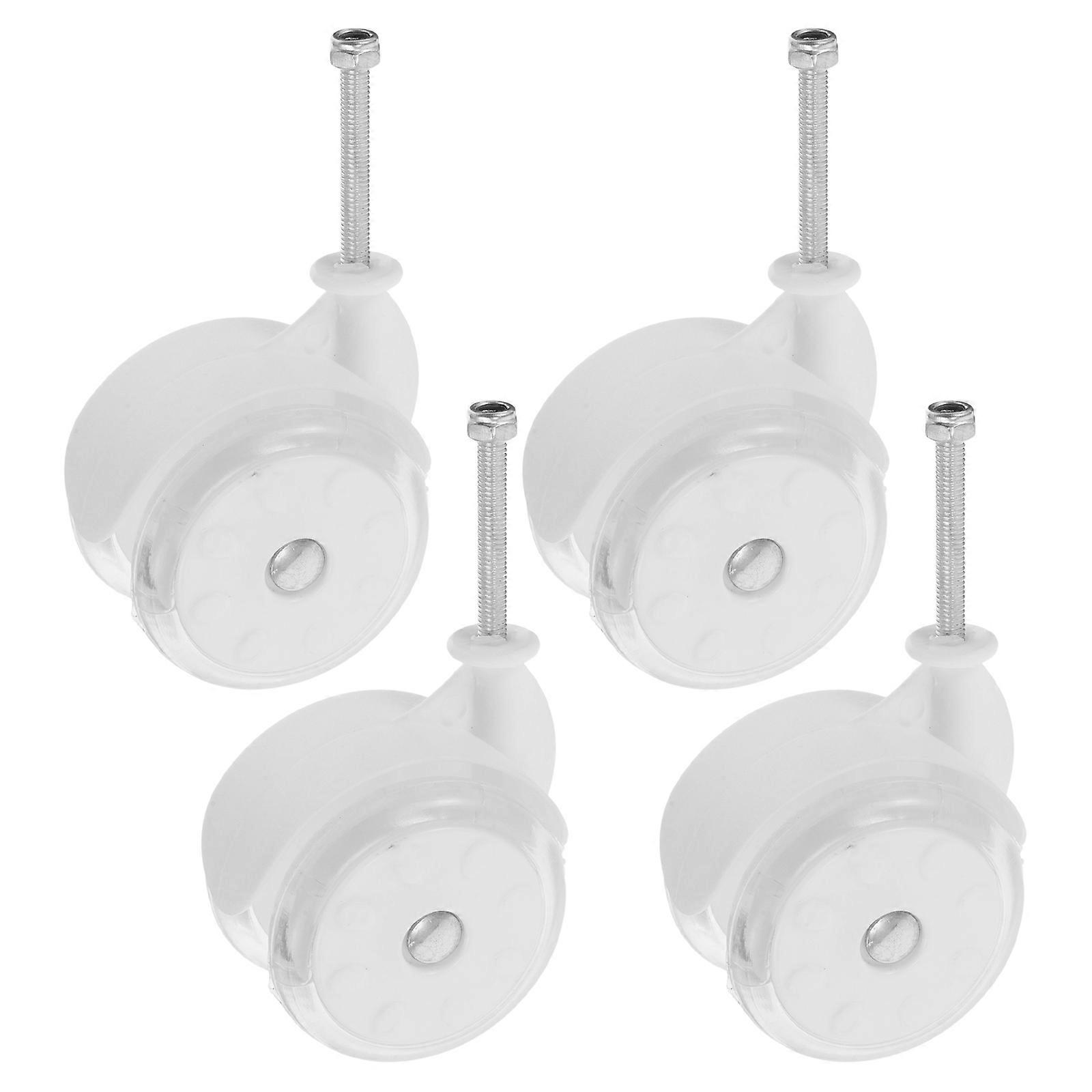 Plastic Replacement Wheels for Assistive Parts 4Pcs