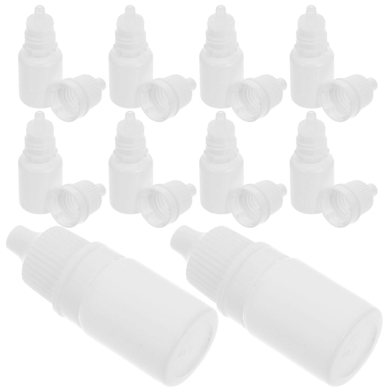 Dropping Bottles Eye Dropper Bottles for Storage Use 10Pcs Compact Plastic