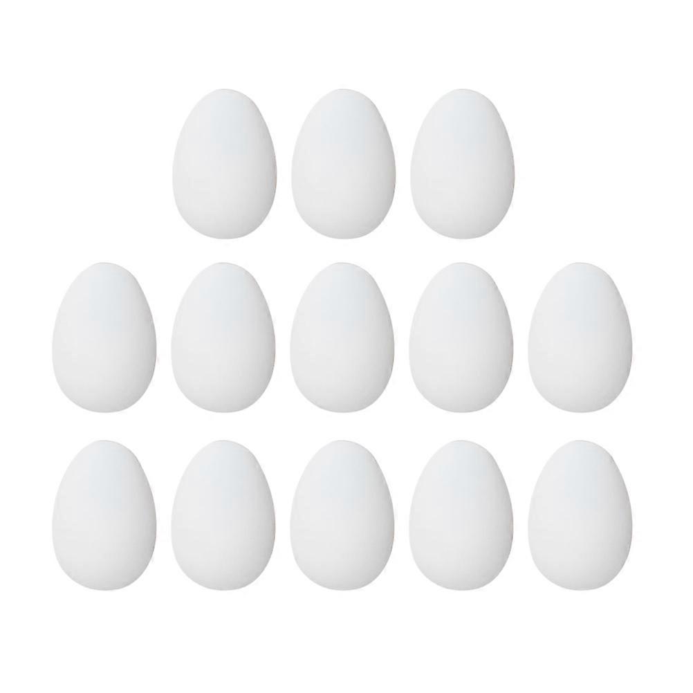 Plastic Egg Model Simulation Egg Toy for Kids 50Pcs White Educational Gift