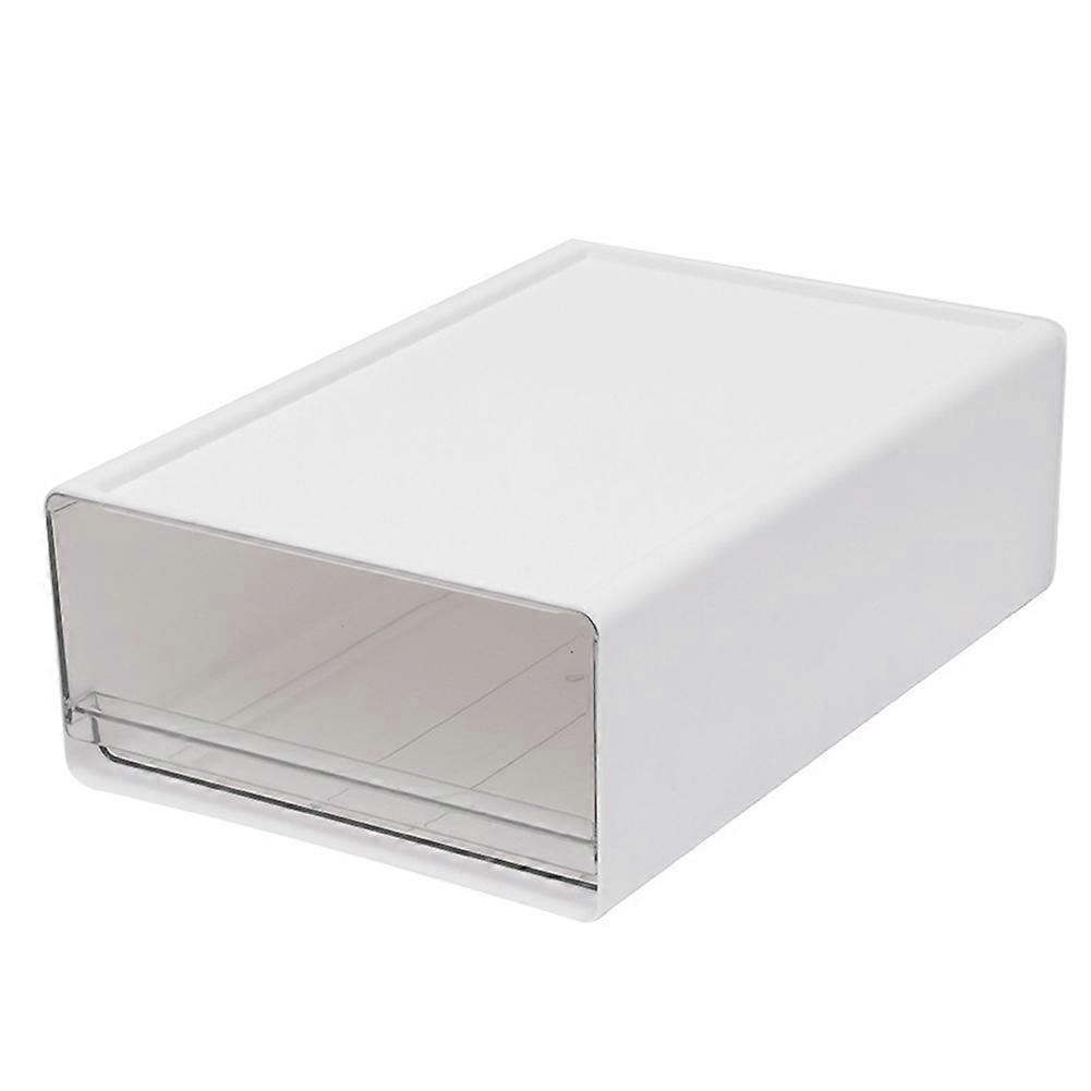 Transparent Desktop Storage Box Drawer Type Office File Storage Box Bedroom Study Stack Combination