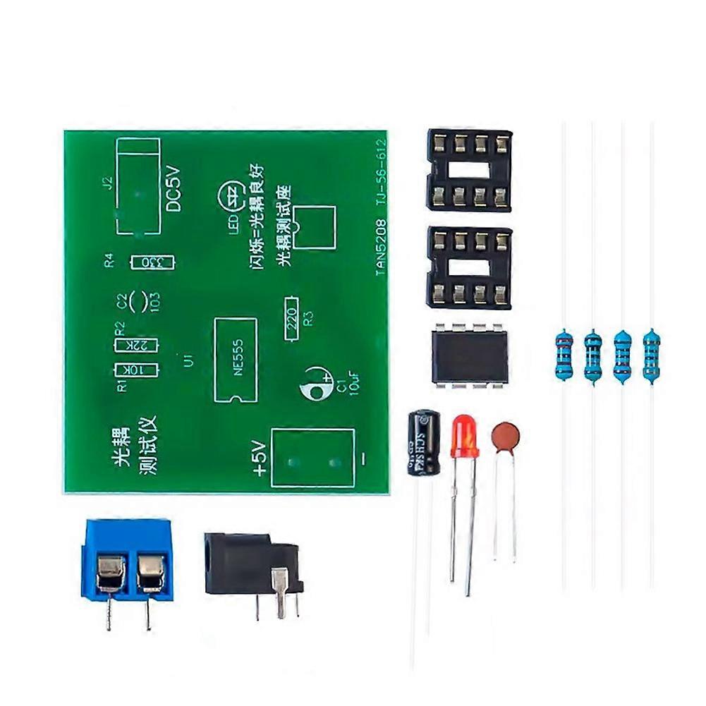 Optocoupler Tester Kit 555 Application Circuit Board Without DC Cable