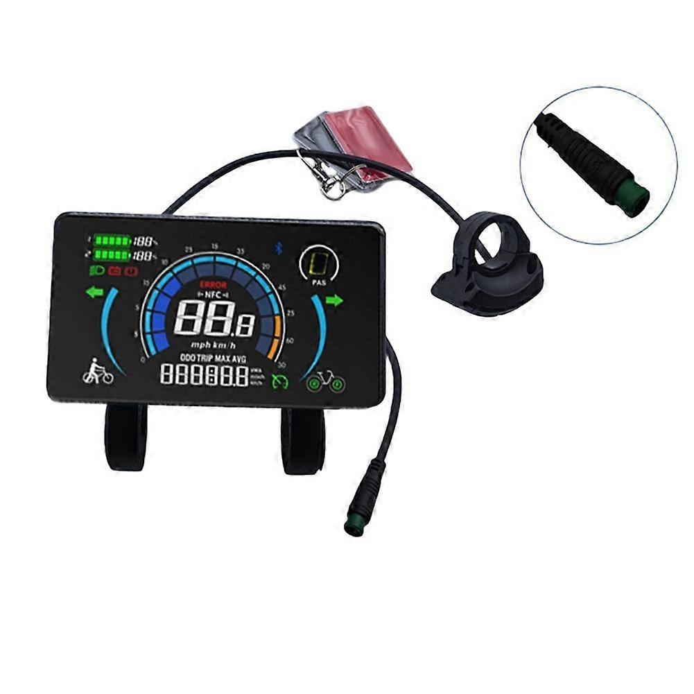 M808X E-Bike-Display mit LCD-Bildschirm, UART-Protokoll und NFC