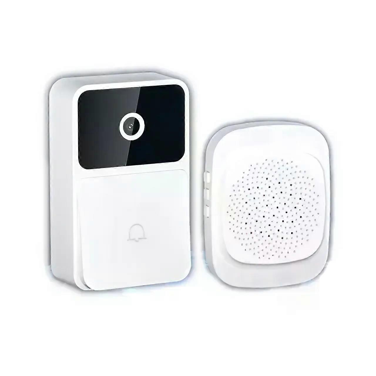 WiFi Video Doorbell Wireless Phone Intercom System Night Vision Home Security Camera Door Viewer