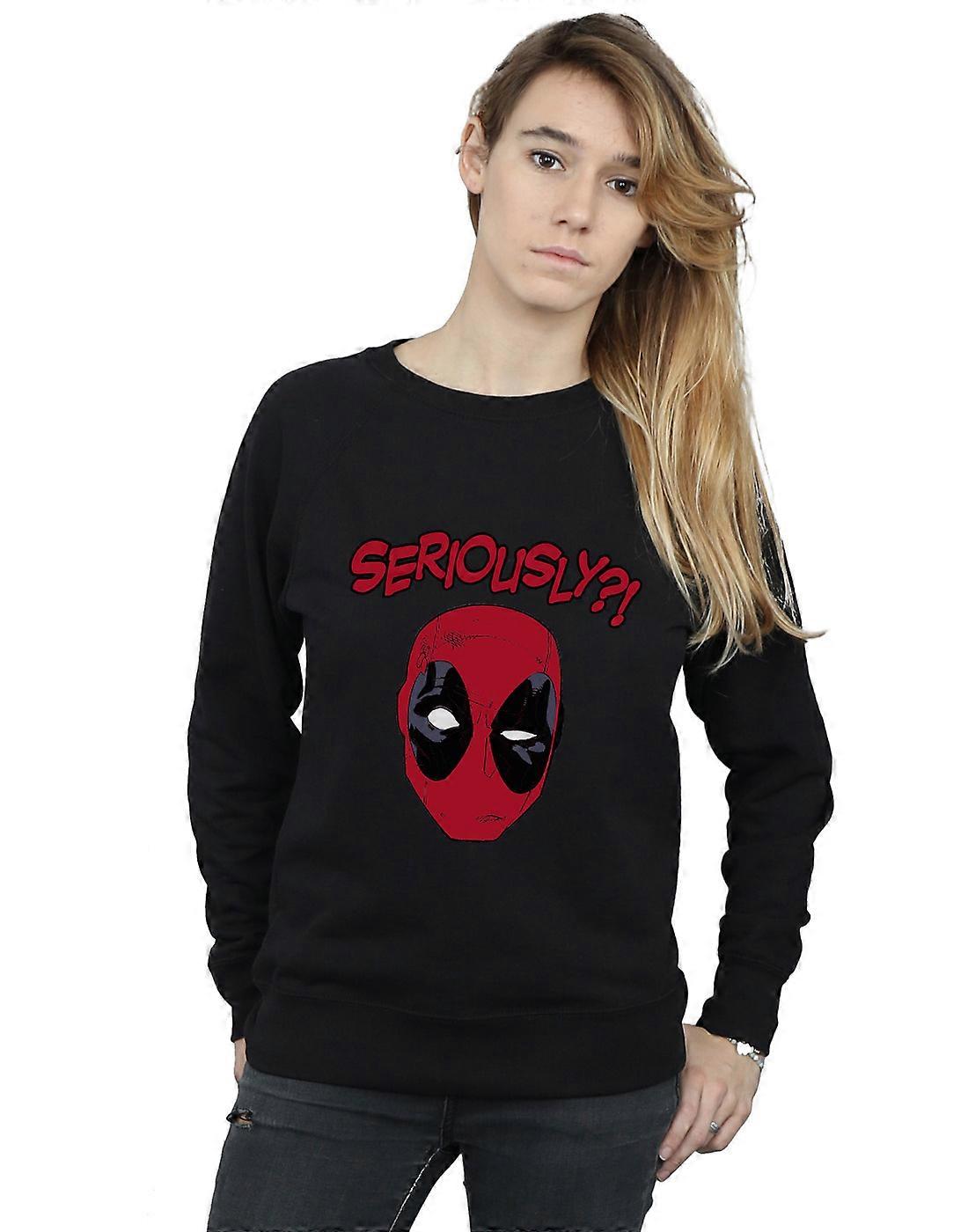 Deadpool do mulheres se maravilhar a sério moletom