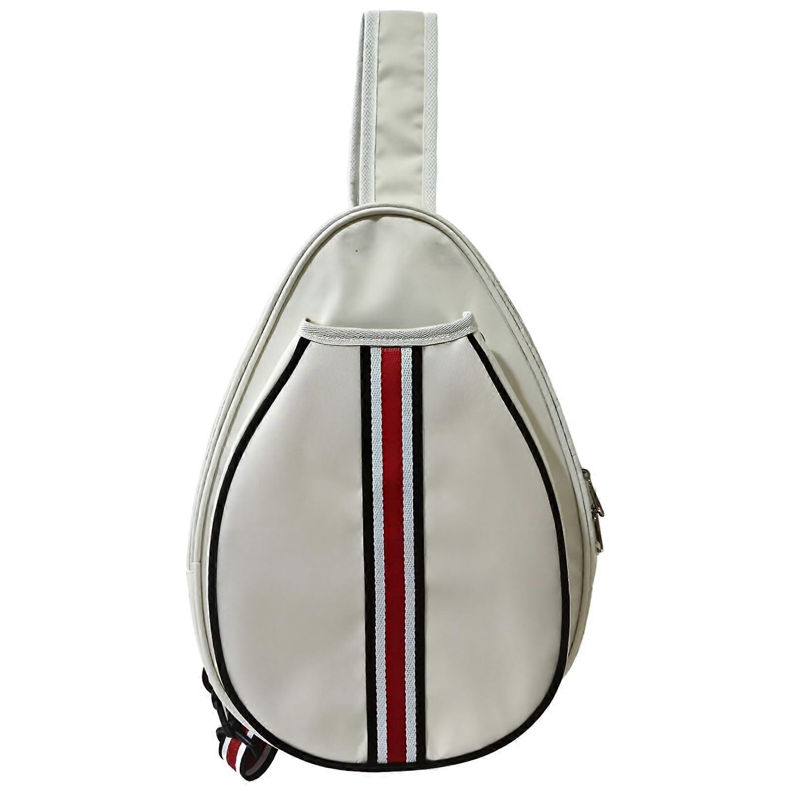 Waterproof Tennis Racket Bag Backpack with Large Capacity and Adjustable Strap for Badminton