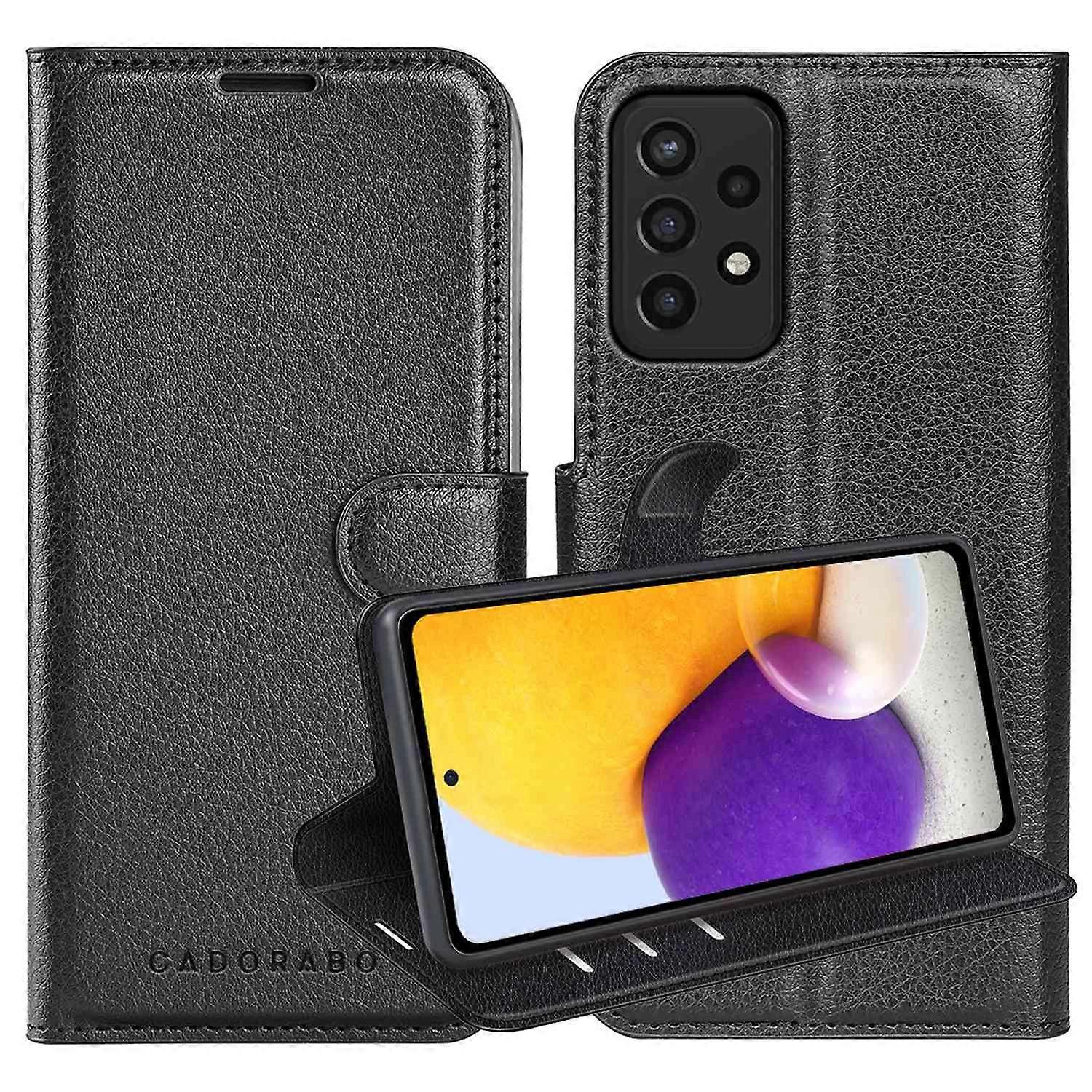 Samsung Galaxy A72 4G / 5G Case - Protective Case with Card Slots and Stand Function