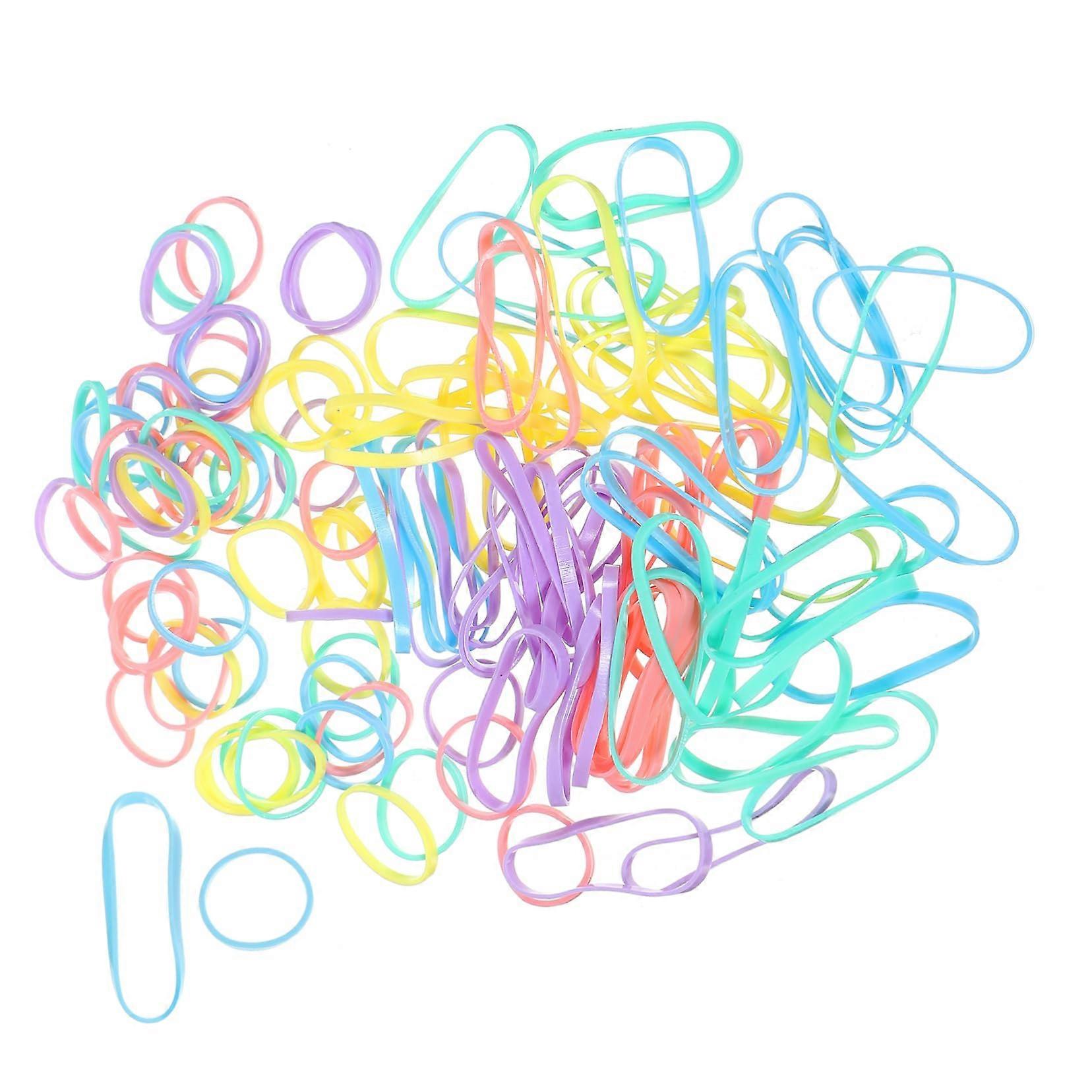 Elastic Hair Ties and Small Rubber Bands for Braids Ponytails Dreadlocks Large Quantity Pack