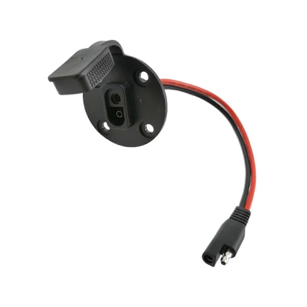 SAE Connector Cable Quick Release Weatherproof Adapter for Solar Panel Battery Charging