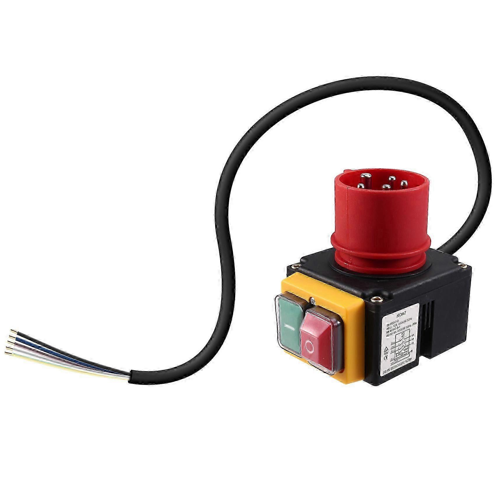 KOA7 5P KOA7 Device Switch Machine Switch 400V Waterproof Electromagnetic Switch 8A 3-Phase Switch