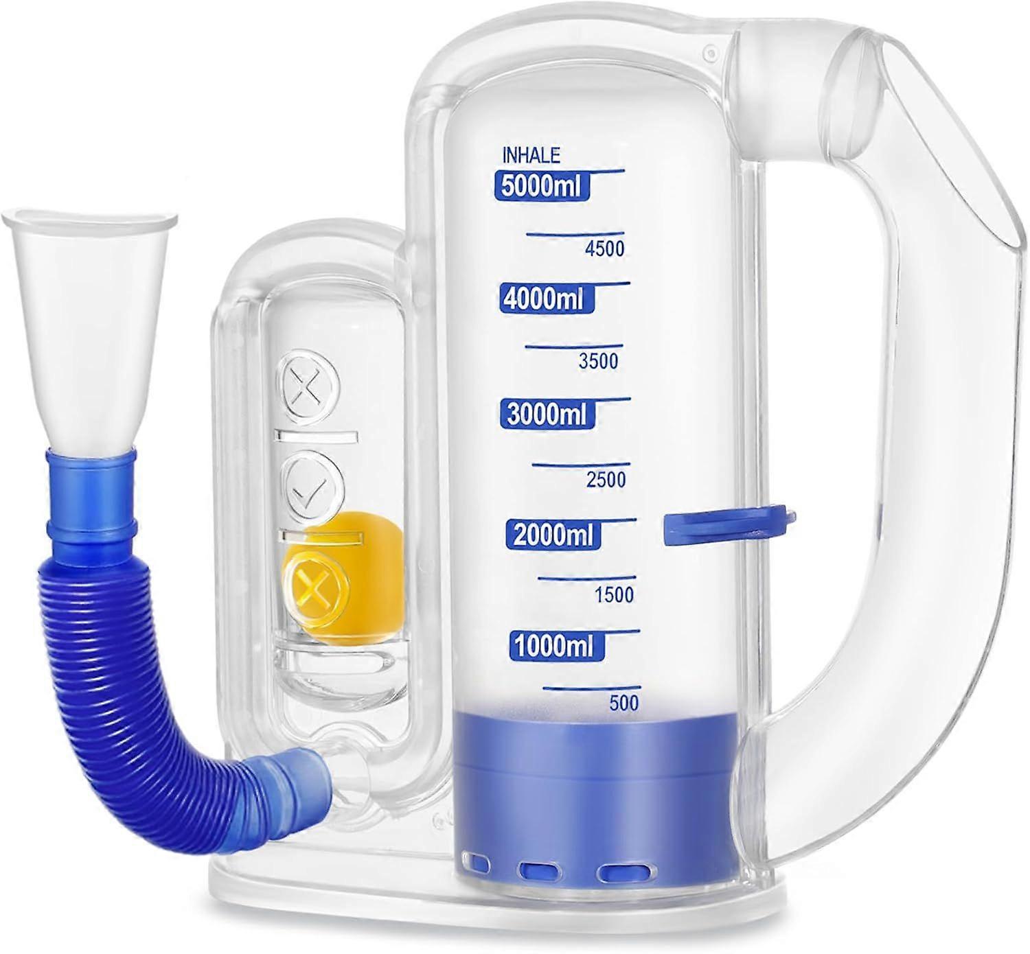 Incentive Spirometer Adult, Breathing Exercise Device for Lungs, Deep Breathing