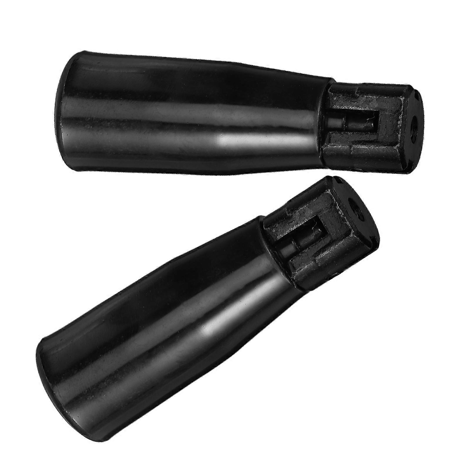 Rotary Machine Grip Folding Handwheel Handle for Lathe Machine 2Pcs Plastic