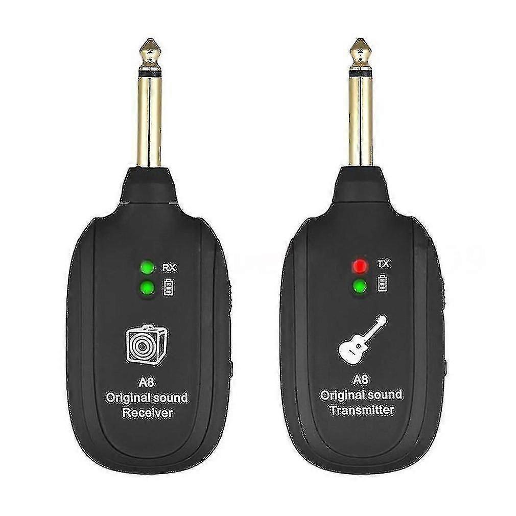 Electric guitar wireless system for smooth signal transmission