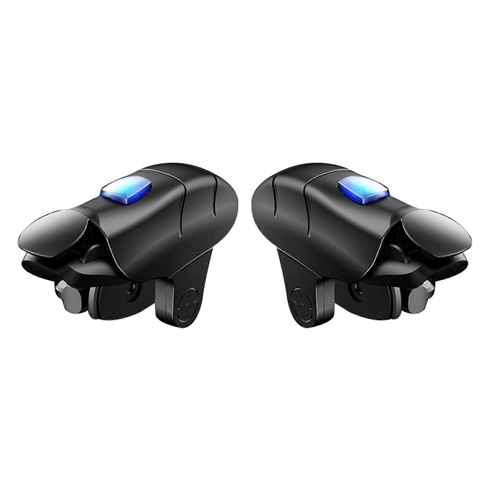 2PCS Phone Gaming Trigger Gamepad Button for L1R1 Game Controller for Android Phone(B)