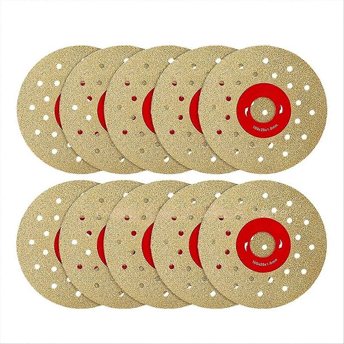 4 Inch Diamond Cutting Disc Angle Grinder Grinding Wheel 10PCS