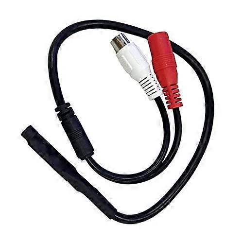 Sensitivity CCTV Microphone for DVR and IPC Security Surveillance Camera Audio Pickup