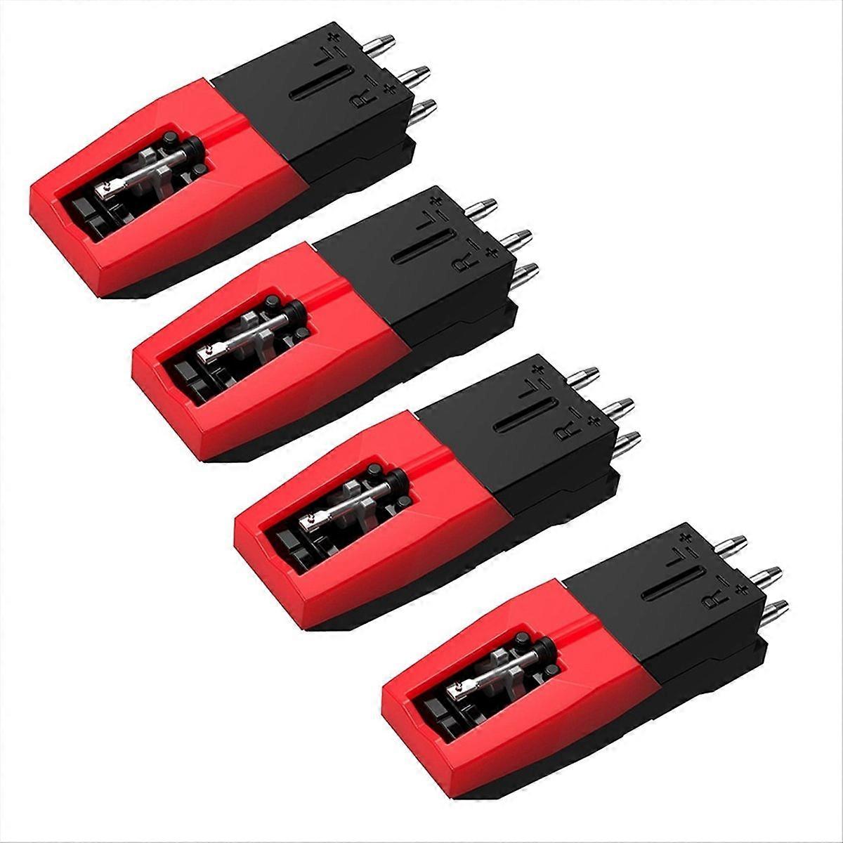 4pcs Universal Turntable Needle Replacement Diamond Stylus for Vinyl Record Players