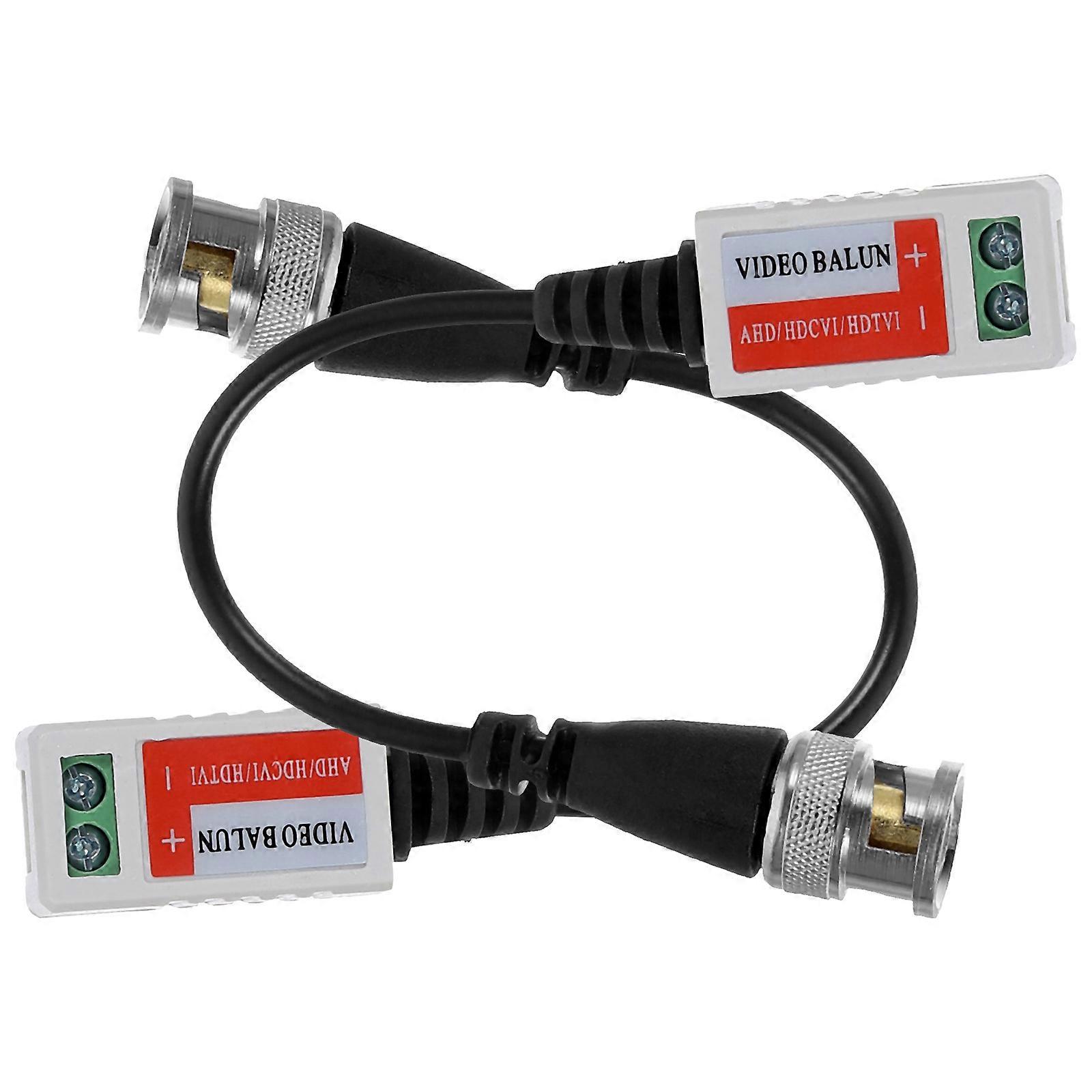 Video Transceiver Cable for Cctv Camera Black