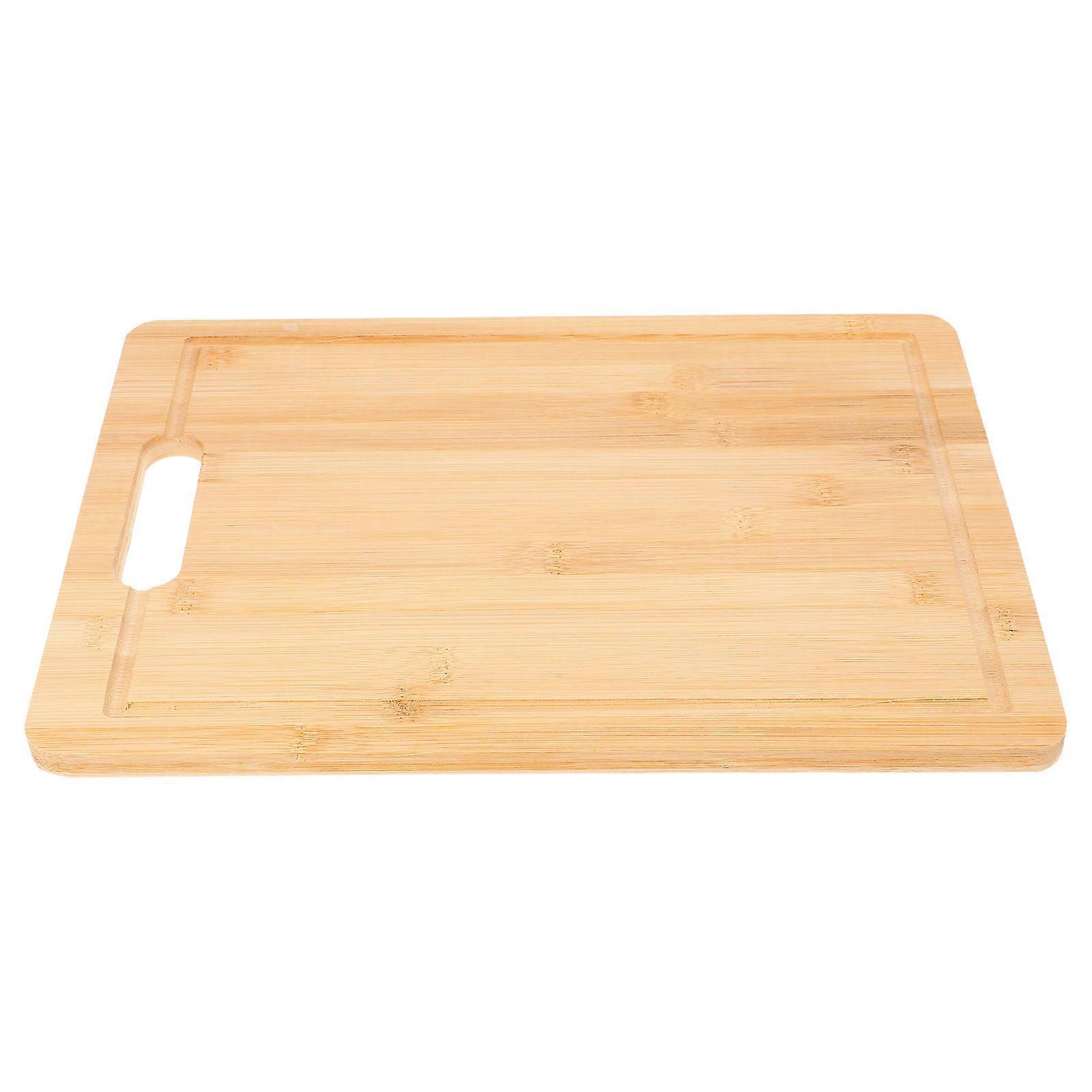 Khaki Bamboo Cutting Board for Fruit and Vegetable Cutting