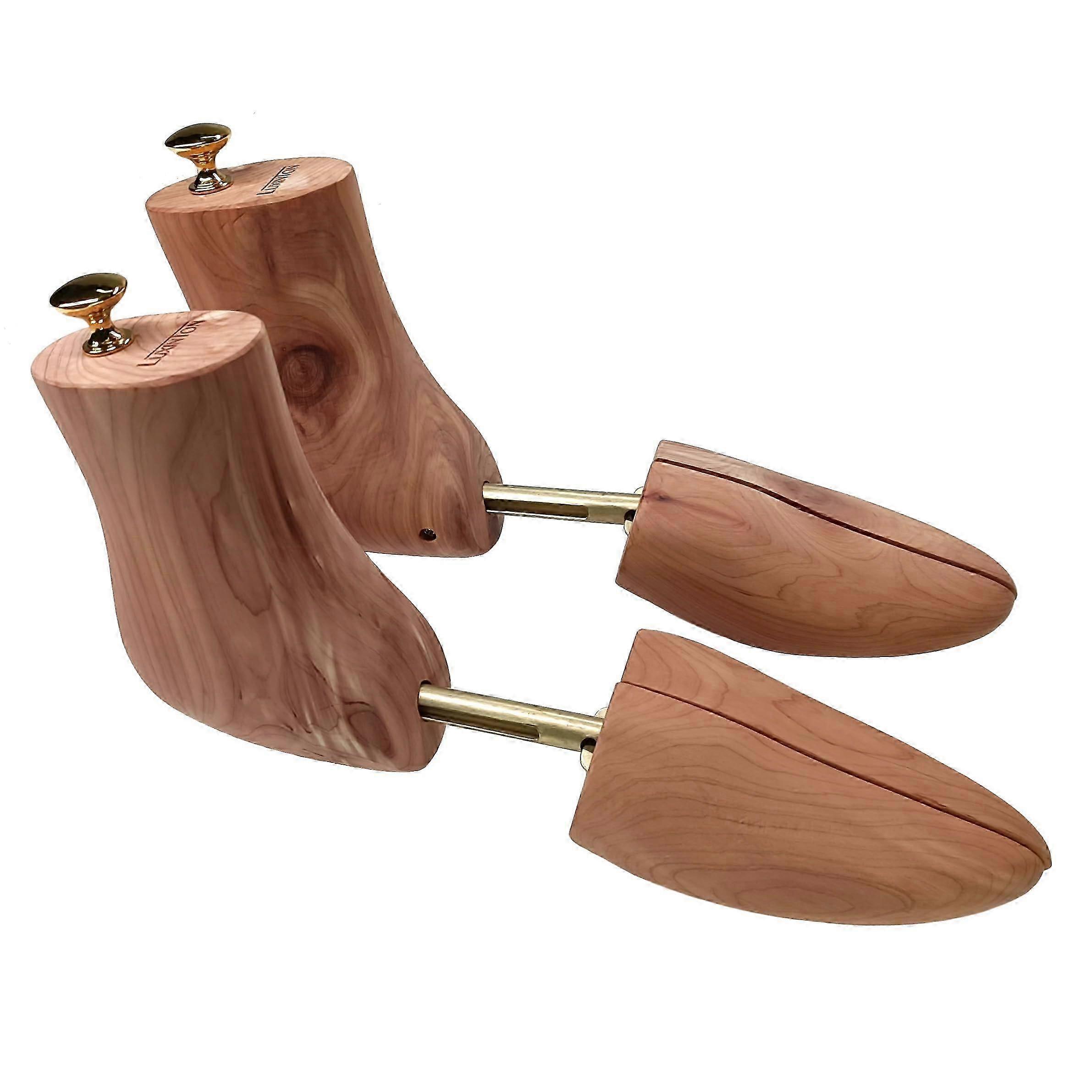 Aromatic Red Cedar Boot Shoe Tree for Men, Solid Wood Boot Care, Adjustable Size for All Boot Styles