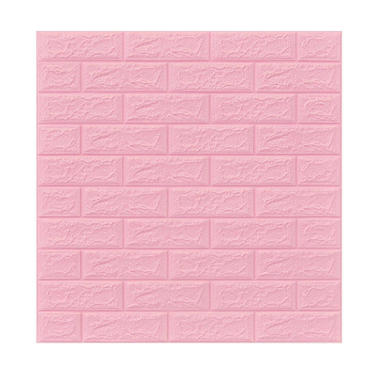 Self-adhesive Wall Panel Stone Effect Brick Pattern 3d Foam Waterproof Wallpaper