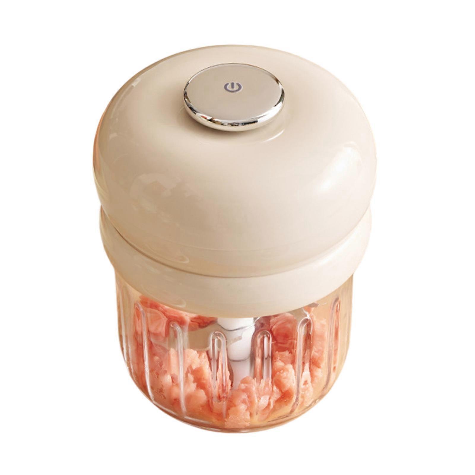 Mini Food Processor - For Ginger & Onion - Compact Kitchen Tool - Low Noise
