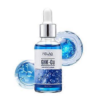 GHK-Cu Kupferpeptid-Haarwuchsserum 30 ml, Kopfhaut- und Hautbehandlung für dickeres, volleres Haar, Anti-Aging-Kupferpeptid-Serum für Haarwachstum und gesunde Kopfhaut