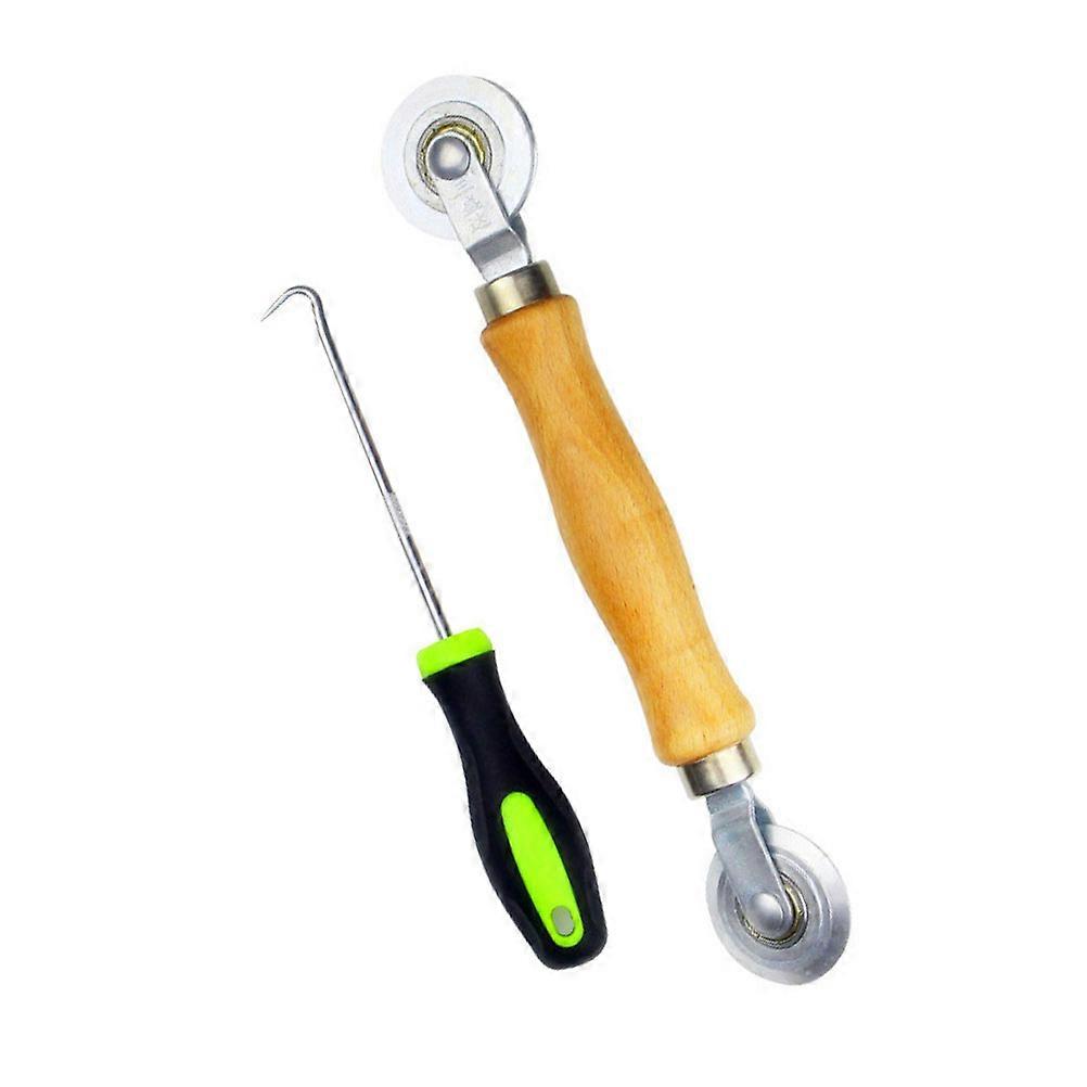 Window Screen Installation Tool Mesh Screen Roller Hook Lifter 2Pcs Kit