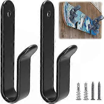Lot de 2 fixations murales pour support de rangement horizontal de snowboard