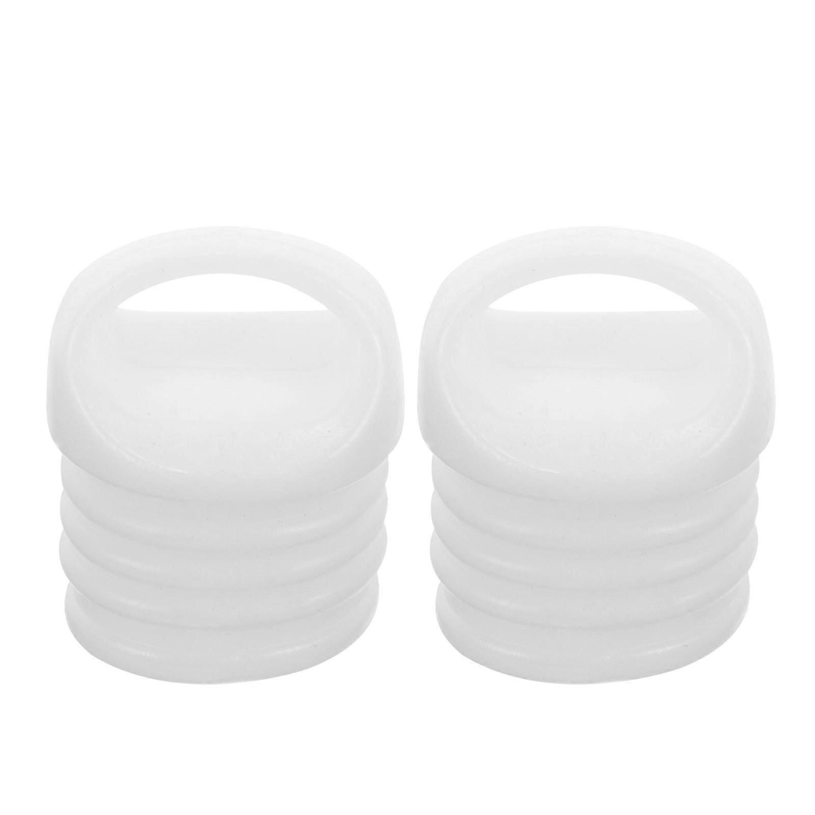 Rubber Plug Mop Bucket Outlet Plug Accessory For Mopping Tasks Waterproof Round Shape Simple Design 2Pcs