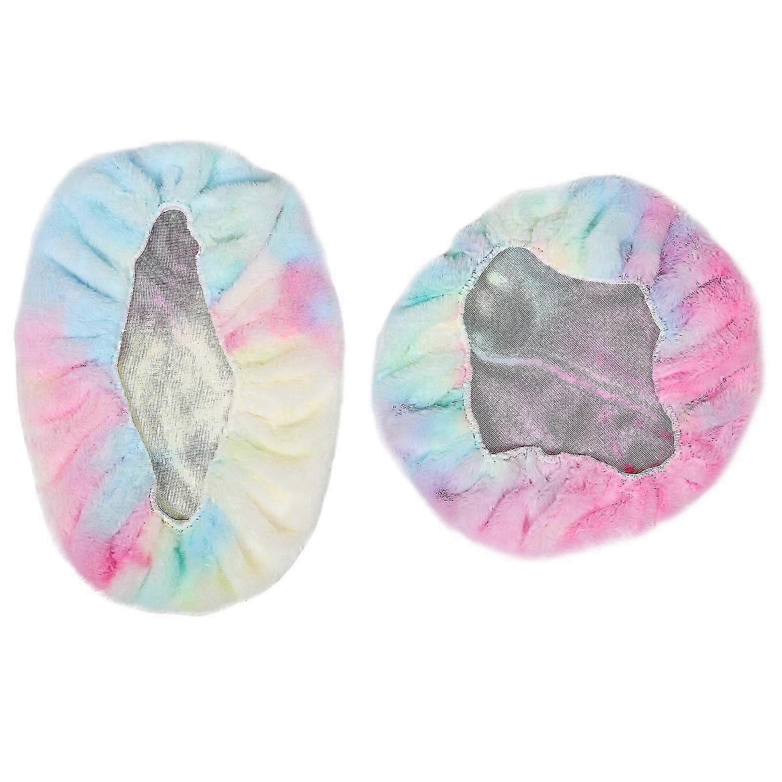 Craft Toilet Seat Cover Polyester Bathroom Decor Easy Installation Rectangular Shape 1Set