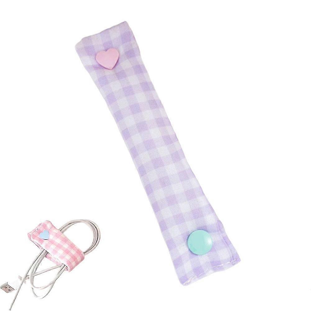 Cable Organizer Buckle Portable Data Line Winding Strap