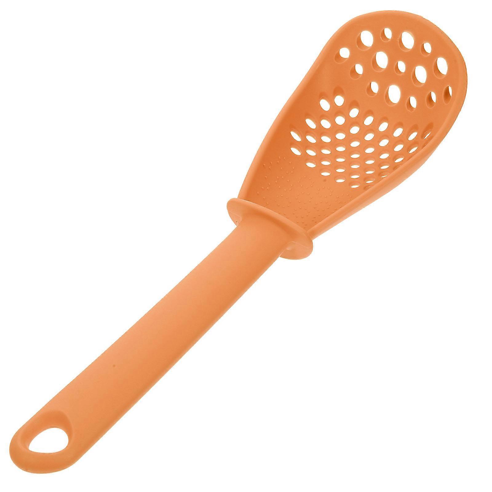 Multi-Function Spoon Plastic Grinder Colander for Cooking Use with One Piece