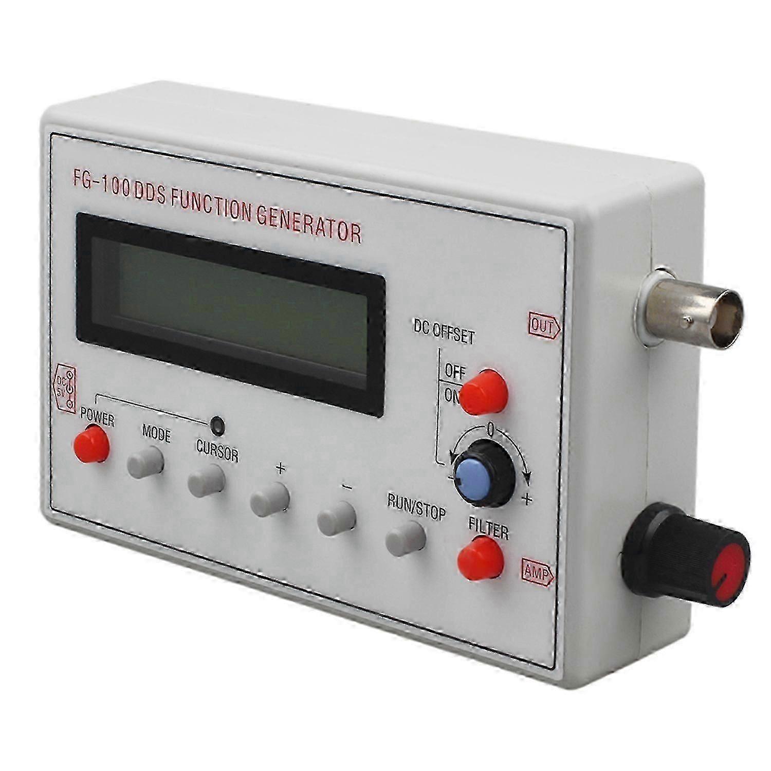 FG-100 DDS Function Signal Generator Frequency Counter 1Hz - 500KHz