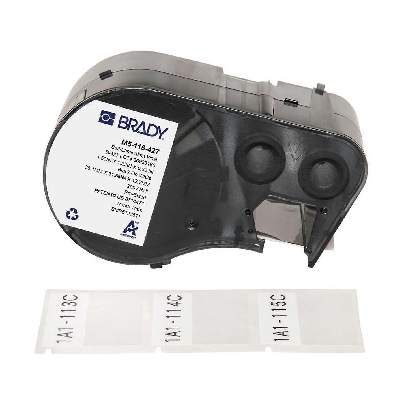 Brady M510/BMP51/BMP53/M511 Label Printer Labels