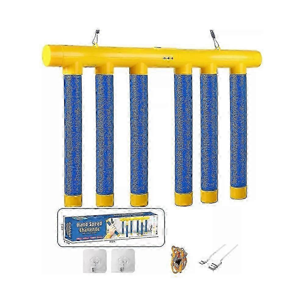 Reflex Challenge Game, Falling Sticks Game, Hand Eye Coordination Training