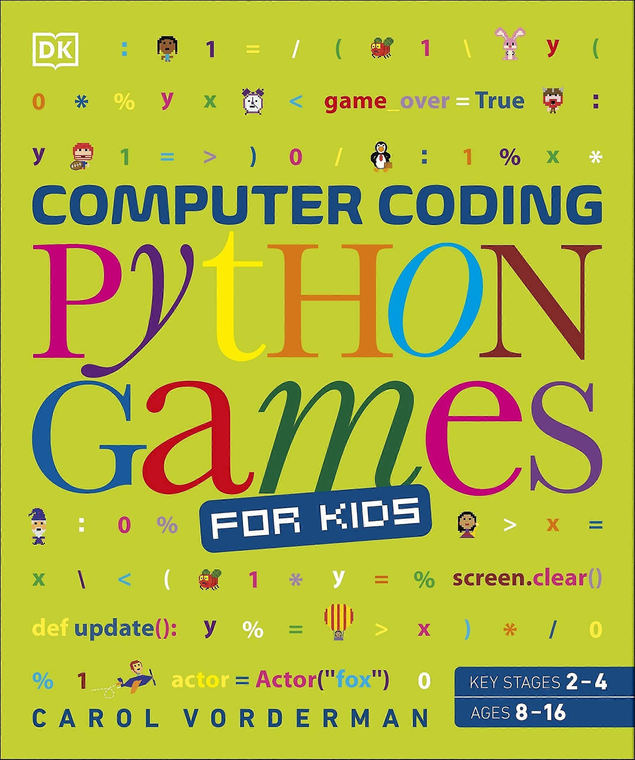 Computer coding python games for kids