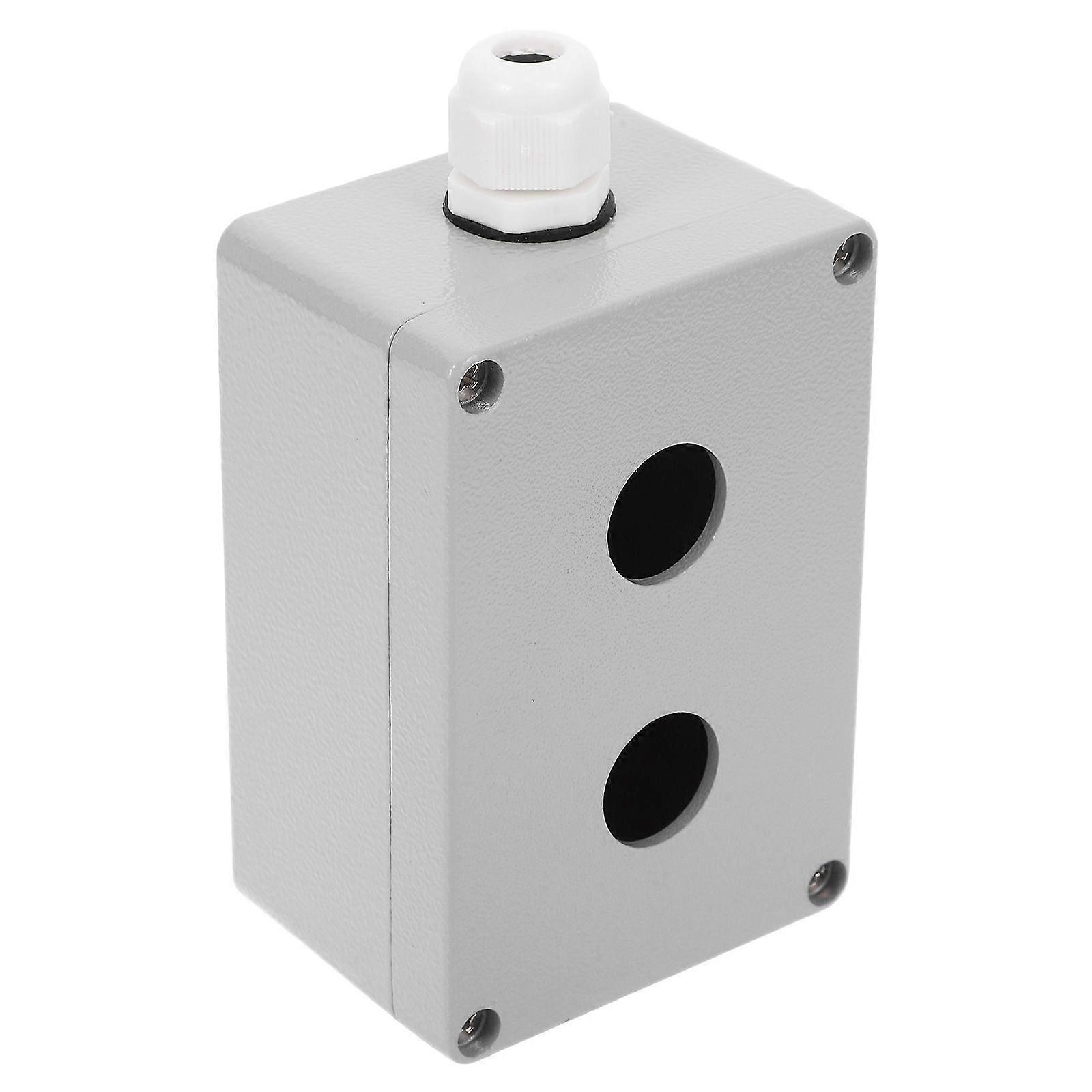 Durable Metal Push Button Switch Box For Emergency Stop Push Button Switch Box Switch Control Station Box Button Station Boxes Metal Switch Button Box