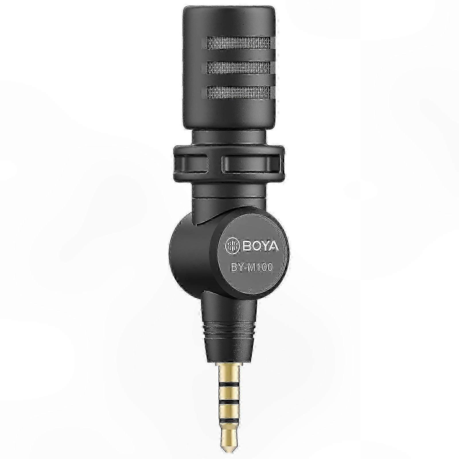 3.5mm Mini Omnidirectional Condenser Microphone with Compact Design