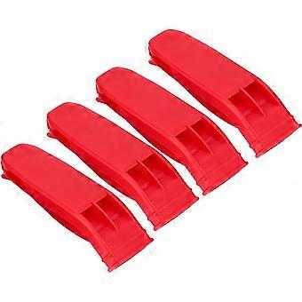 Emergency Survival Whistles 4 Pack, Multi-Function Double-Frequency High-Volume Loud, for Outdoor Sports, Hiking, Camping & Emergency Rescue