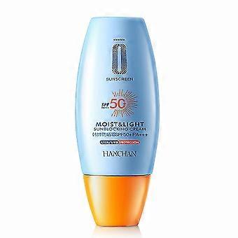 Hanchan Moist and Light Sunblocking Cream - SPF50, Non Greasy, 30g