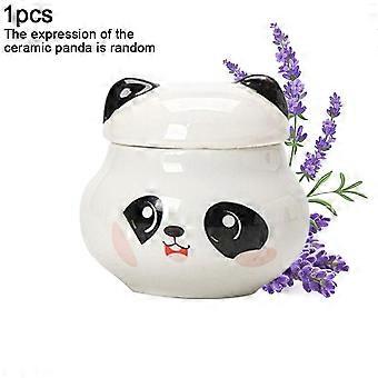 Panda vaste parfumbalsem - Schattig keramisch potje & langdurig - 12 g