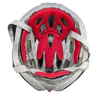 Forro interno vermelho à prova de choque para 1 conjunto de acolchoamento.