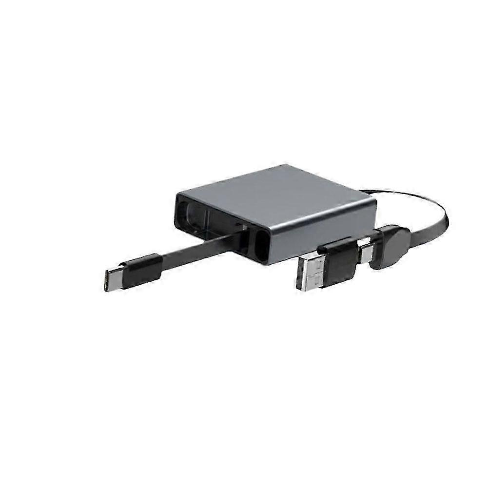 Mobile Phone Laptop Type-C Computer Data Cable Telescopic Cable Charging D2S6