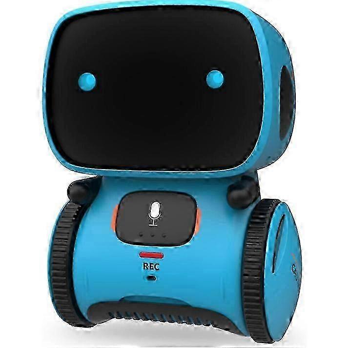 Interactive Smart Robot for Kids with Touch Voice Control Dancing Singing Recording