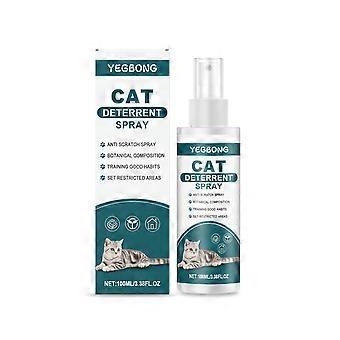 Yegbong cat repellent spray - prevent cats from getting on beds, urinating randomly, biting furniture, & train pets to stay out of restricted areas fo