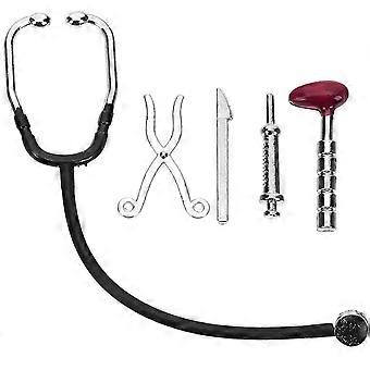 Miniature Doctor Tools compatible with Pretend Play 1Set Kids Mini Stethoscope Model