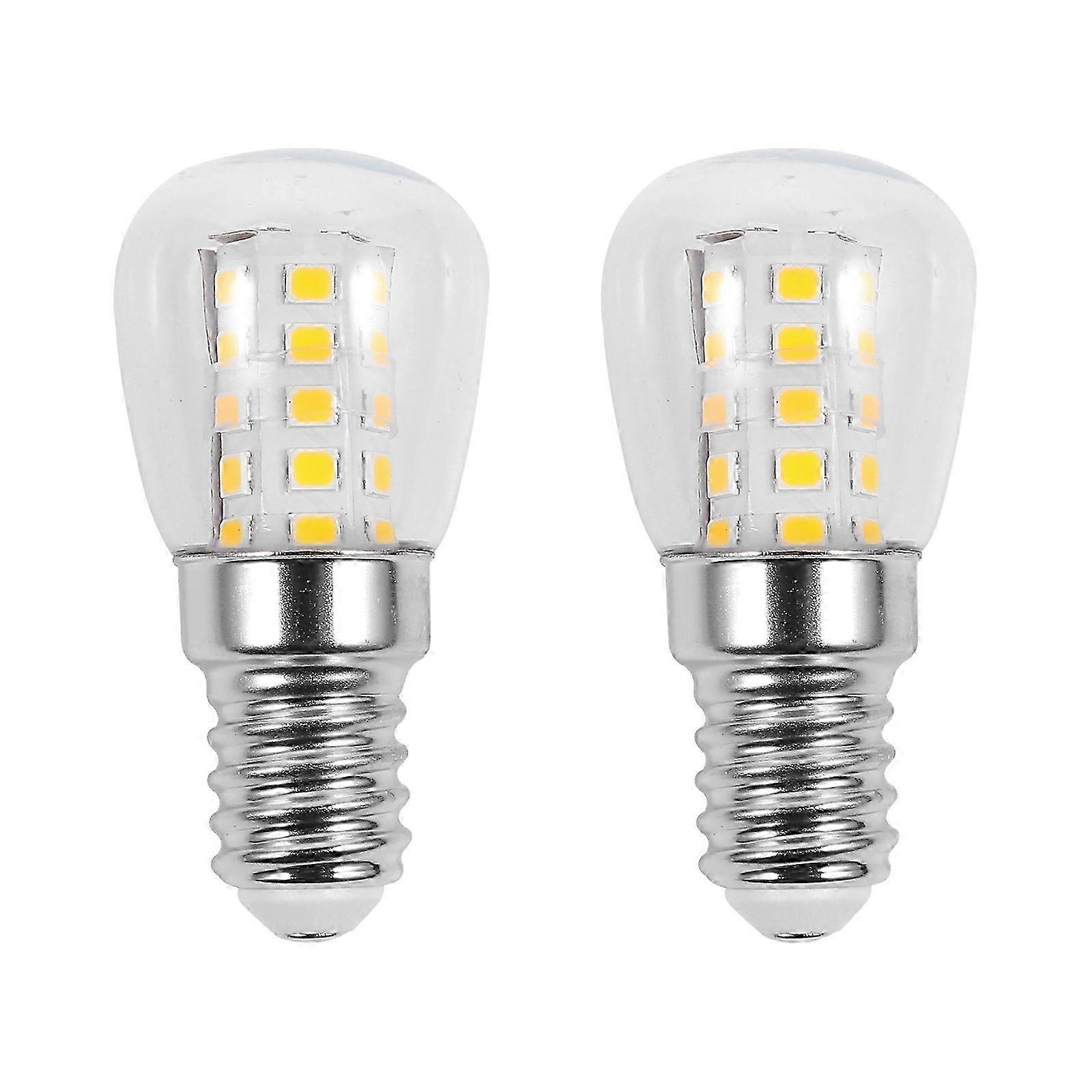 2PCS 3W Refrigerator Bulb E14 LED Corn Light Replacement Fridge Light Bulb
