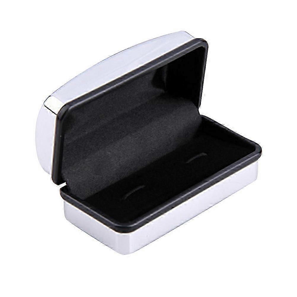 Deluxe Silver Cufflink Cuff Link Paper Cuboid Gift Box